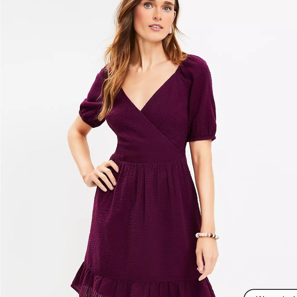 Elegant Purple Women's Dress